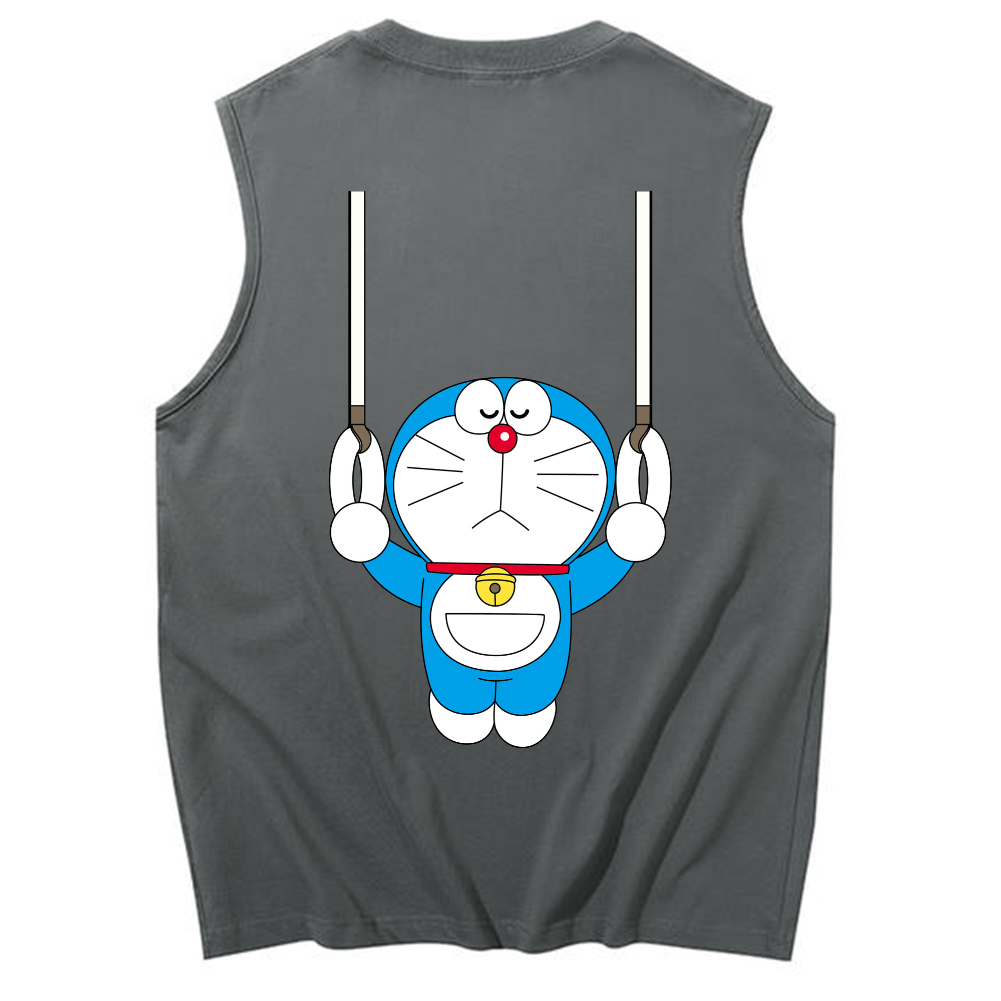 （画像用） ドラえもん Doraemon コットン100％タンクトップ（背面プリント）